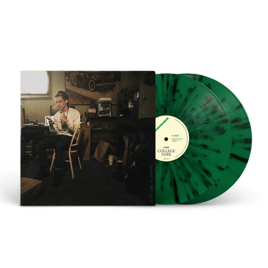 Logic - College Park Exclusive Green/Black Splatter Colored Vinyl 2x LP
