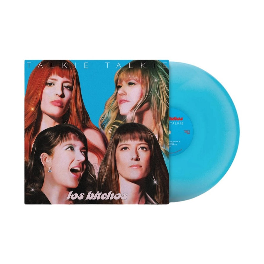 Los Bitchos - Talkie Talkie Exclusive Limited Transparent/Turquoise Color Vinyl LP