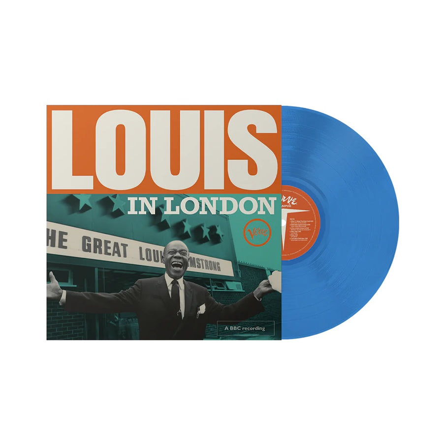 Louis Armstrong - Louis In London Exclusive Limited Opaque Sky Blue Color Vinyl LP