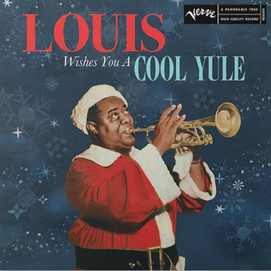 Louis Armstrong - Louis Wishes You a Cool Exclusive Limited Blue/Red Color Vinyl LP