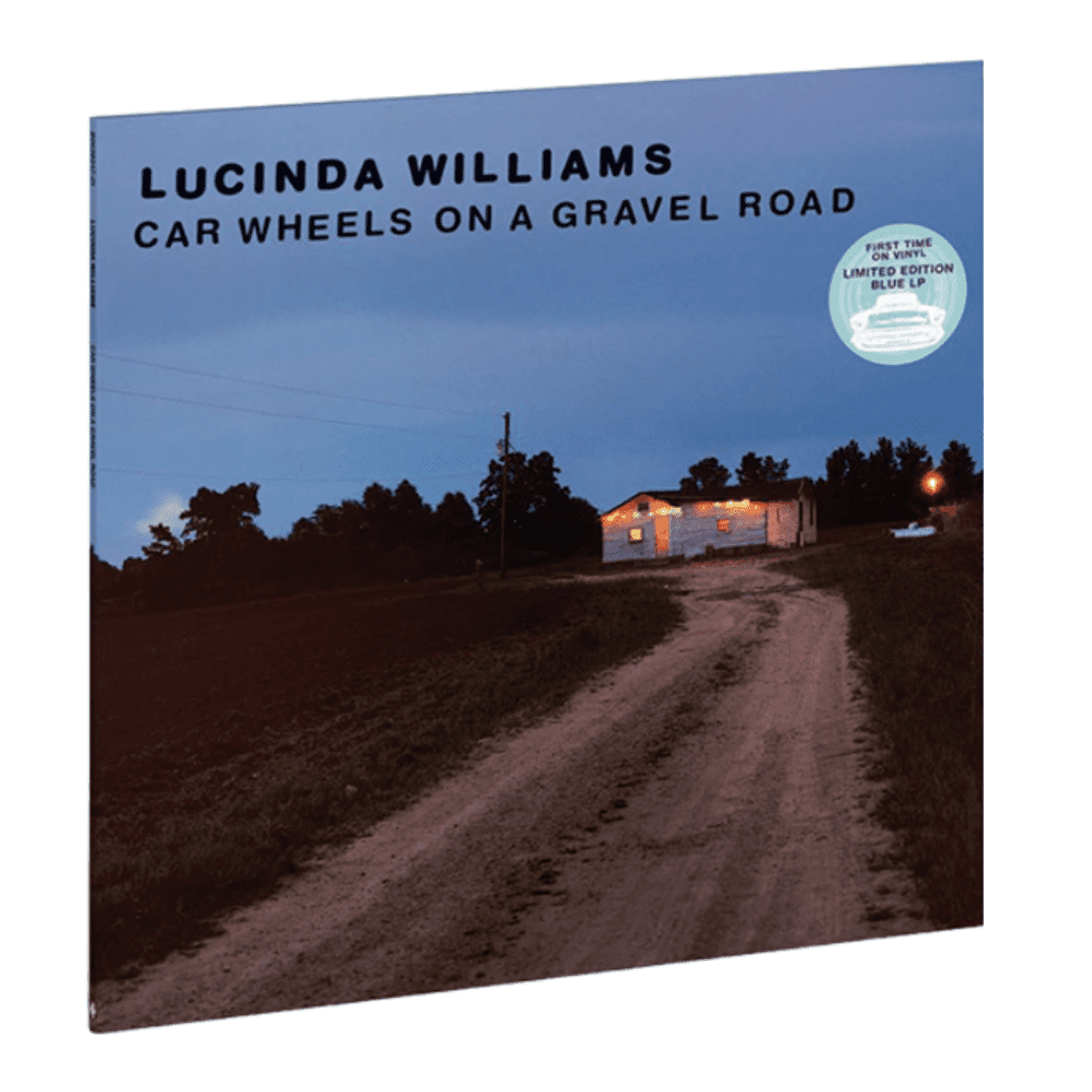 Lucinda Williams Car Wheels On A Gravel Road Exclusive Blue LP Vinceron