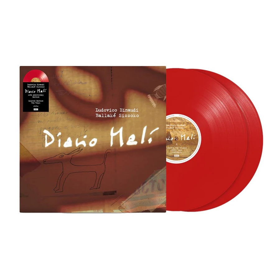 Ludovico Einaudi - Diario Mali Deluxe Exclusive Limited Red Color Vinyl 2x LP