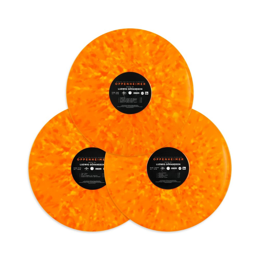 Ludwig Goransson - Oppenheimer Original Motion Picture Soundtrack Exclusive Limited Orange Color Vinyl 3x LP