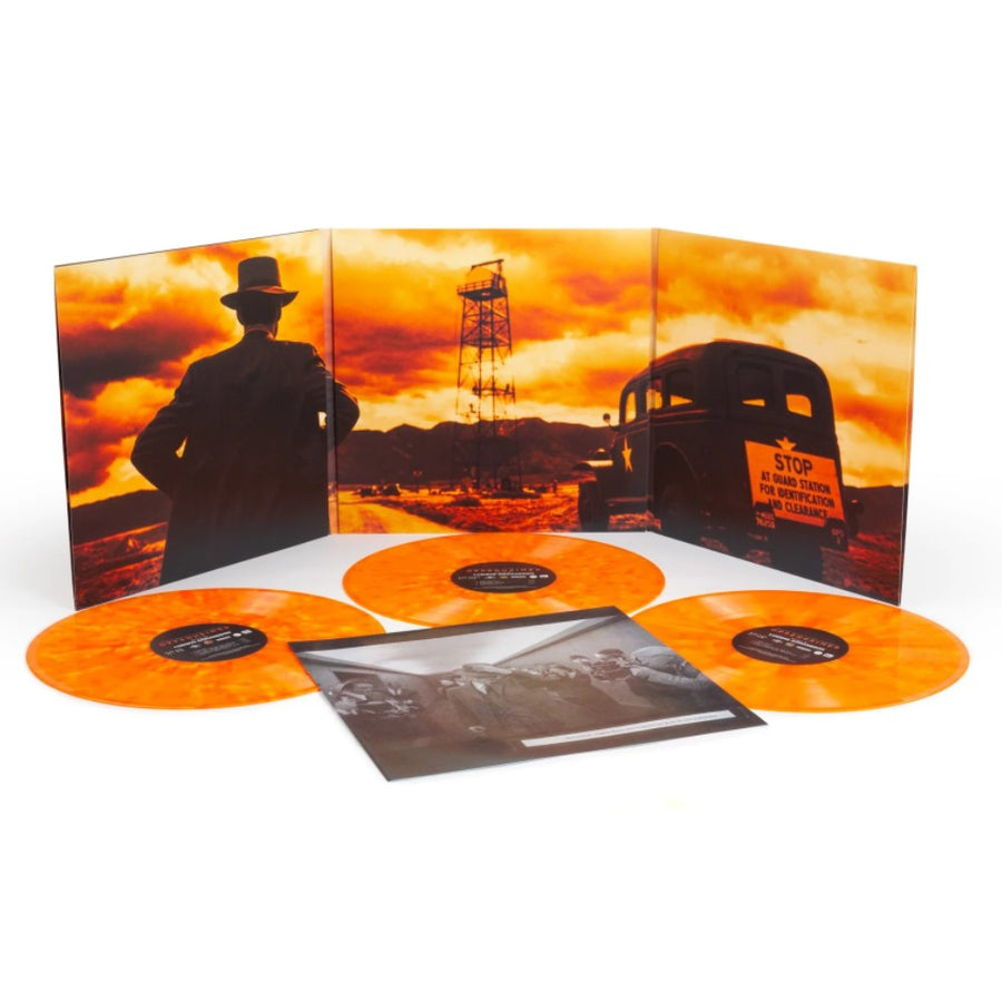 Ludwig Goransson - Oppenheimer Original Motion Picture Soundtrack Exclusive Limited Orange Color Vinyl 3x LP