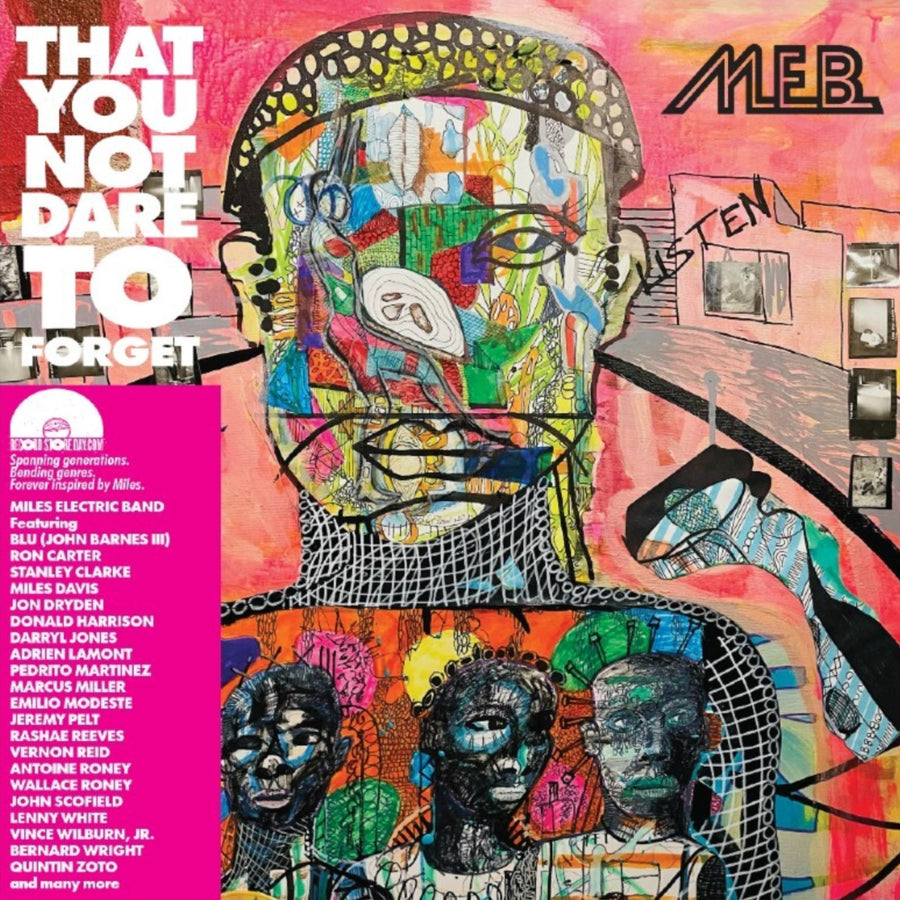 M.E.B.- That You Not Dare To Forget Exclusive Limited Edition Hot Pink Color Vinyl LP Record