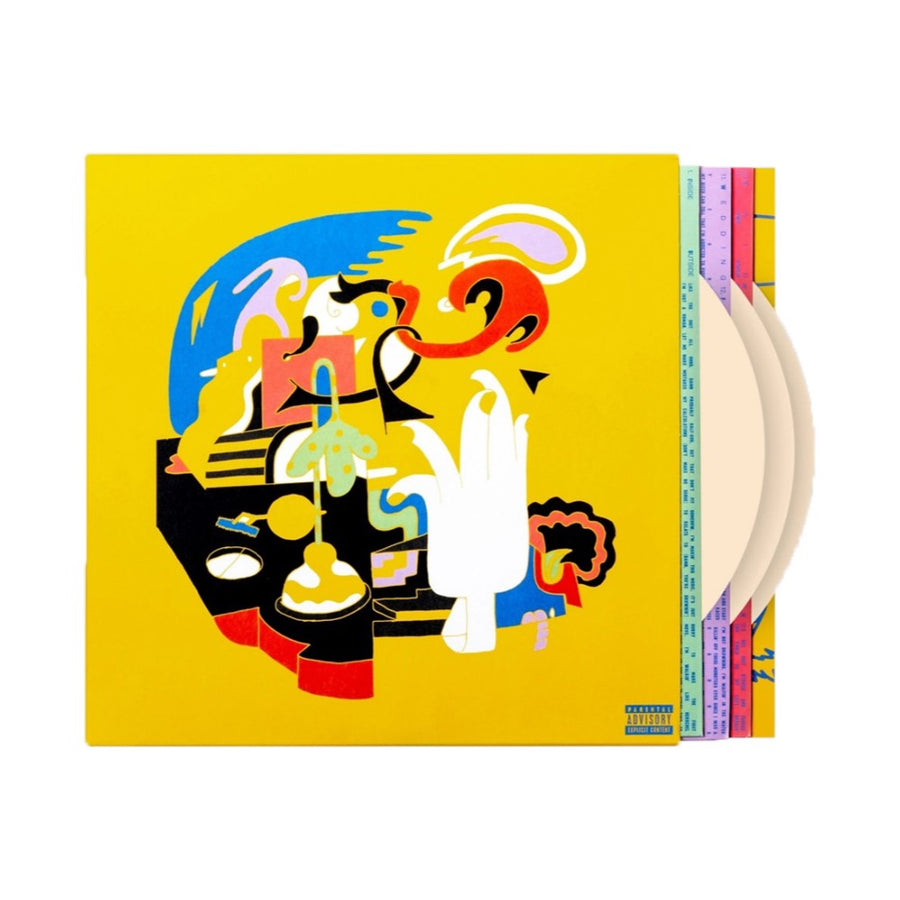 Mac Miller - Faces Exclusive Limited Edition Bone Color Vinyl 3x LP Record