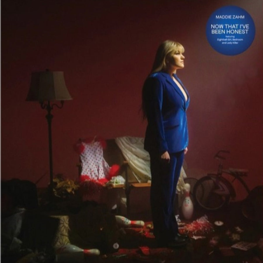 Maddie Zahm - Now That I've Been Honest Exclusive Limited Opaque/Dark Blue Color Vinyl LP