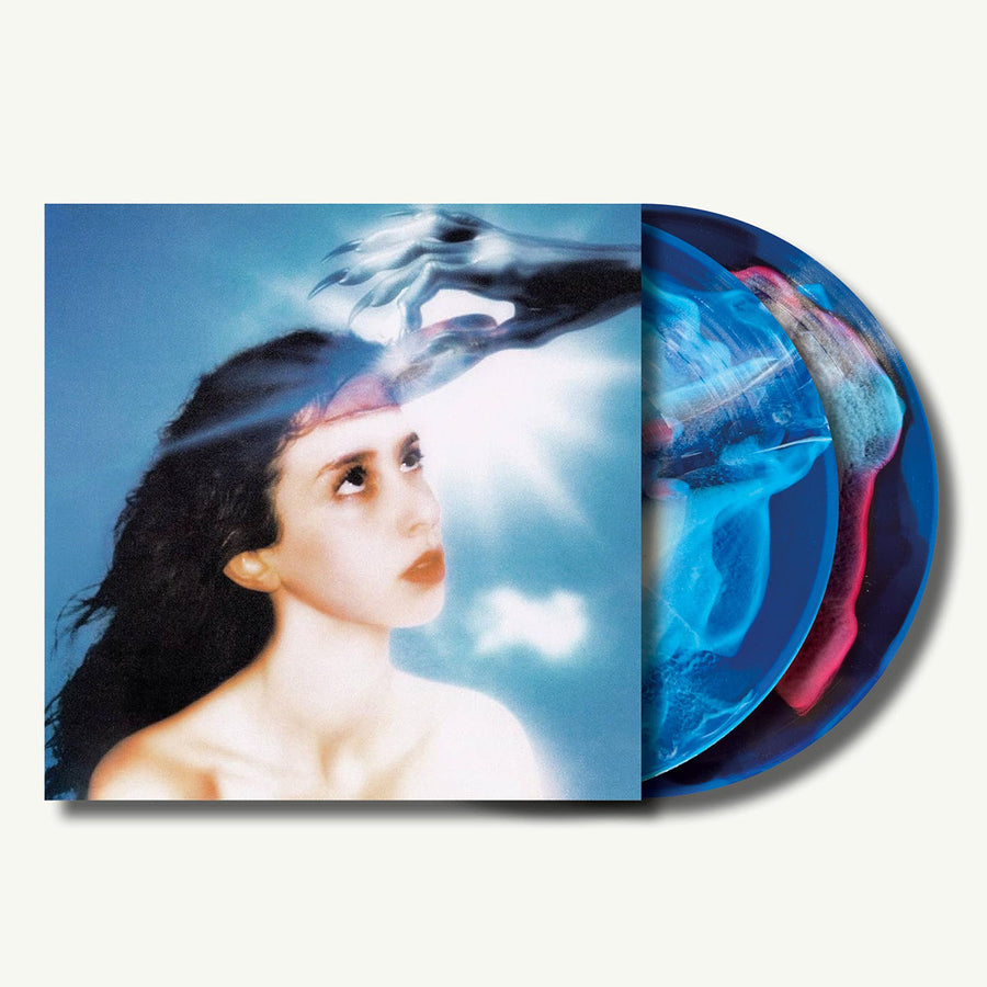 Magdalena Bay Imaginal Disk Exclusive White, Red and Blue Aurora-Split Vinyl 2LP