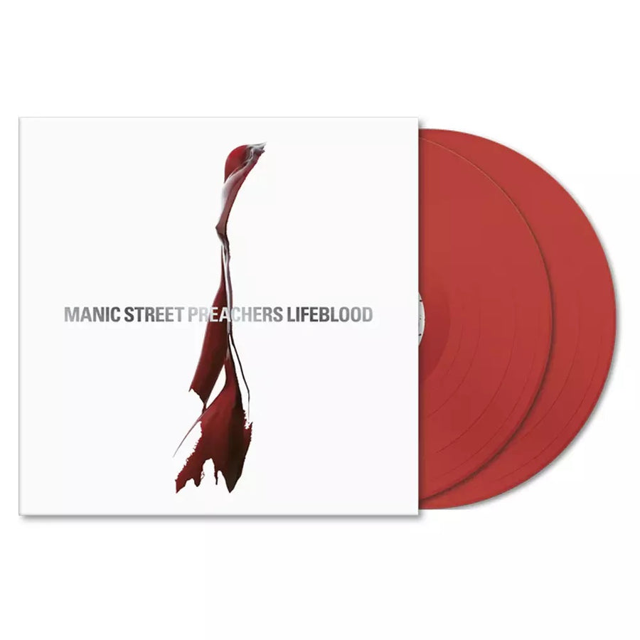 Manic Street Preachers - Lifeblood 20 Anniversary Exclusive Limited Blood Red Color Vinyl 2x LP