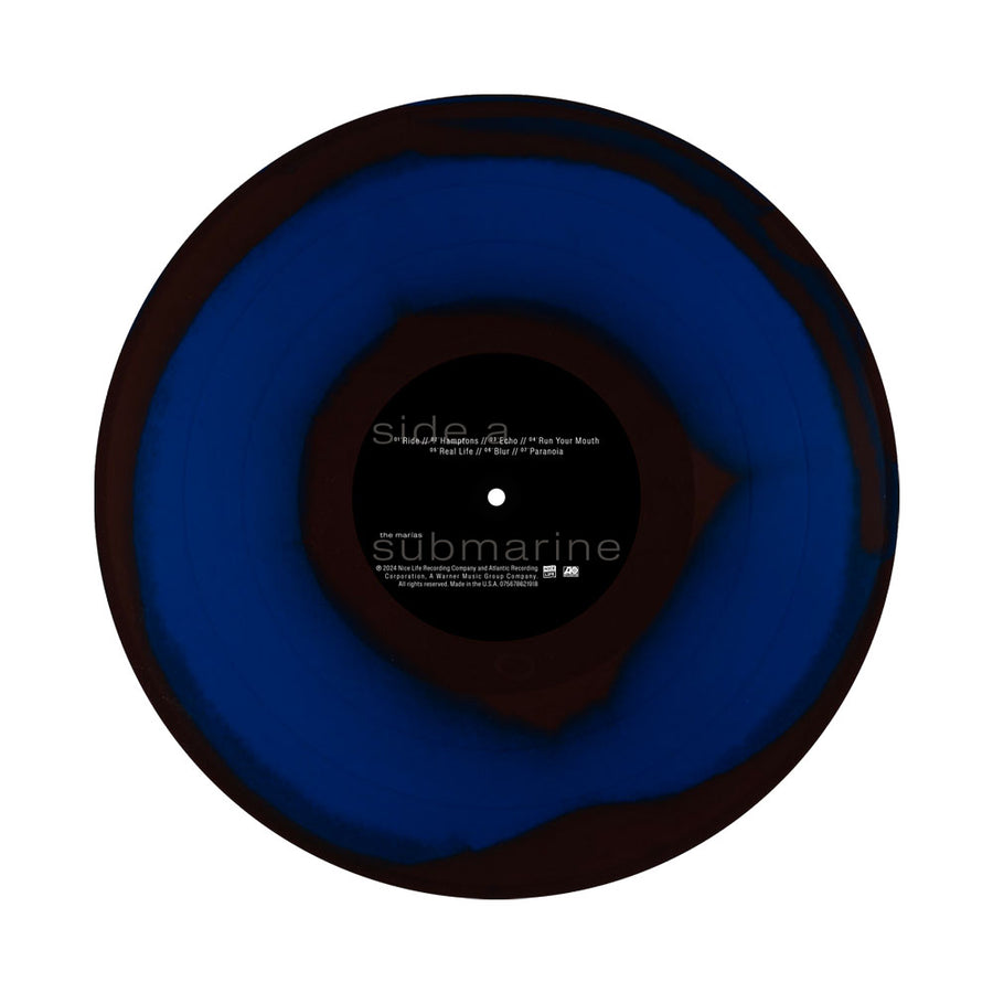 The Marias - Submarine Exclusive Blue and Black Color in Color Vinyl LP