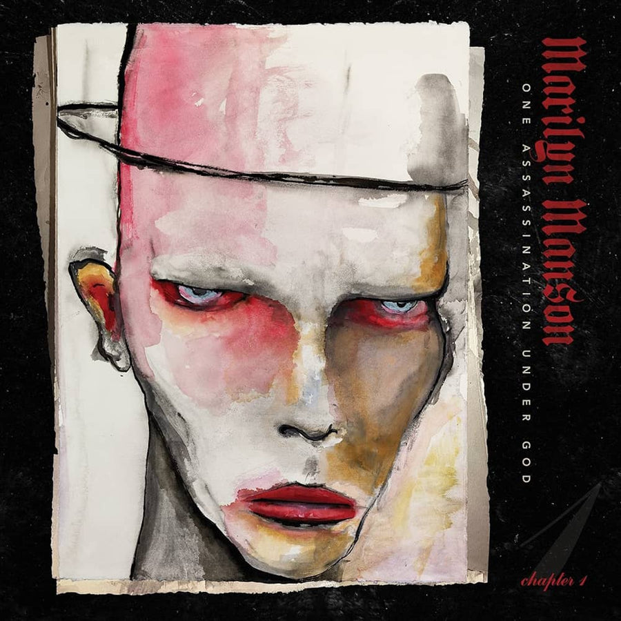 Marilyn Manson - One Assassination Under God Chapter-1 Exclusive Limited Red/Black/White Splatter Color Vinyl LP