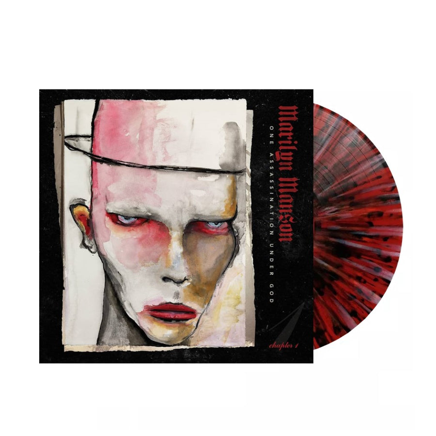 Marilyn Manson - One Assassination Under God Chapter-1 Exclusive Limited Red/Black/White Splatter Color Vinyl LP