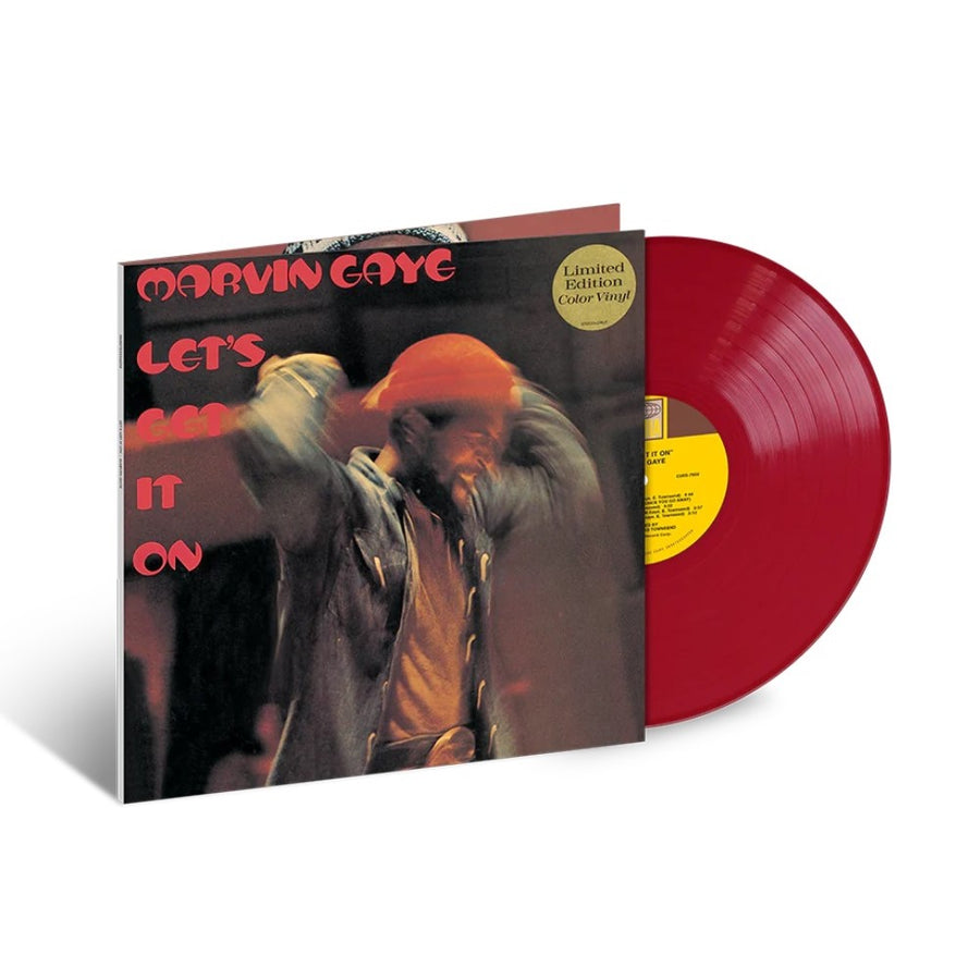 Marvin Gaye - Let's Get It On Exclusive Limited Apple Red Opaque Color Vinyl LP