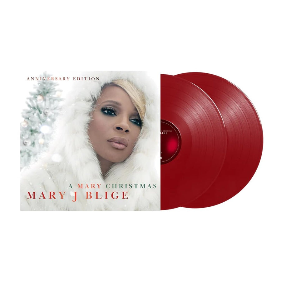 Mary J. Blige - A Mary Christmas Exclusive Limited Red Color Vinyl 2x LP