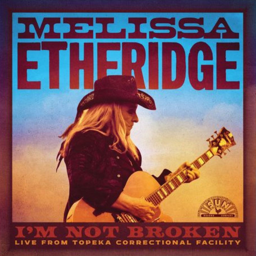 Melissa Etheridge - I'm Not Broken Exclusive Limited Glow In The Dark Blue Color Vinyl 2x LP