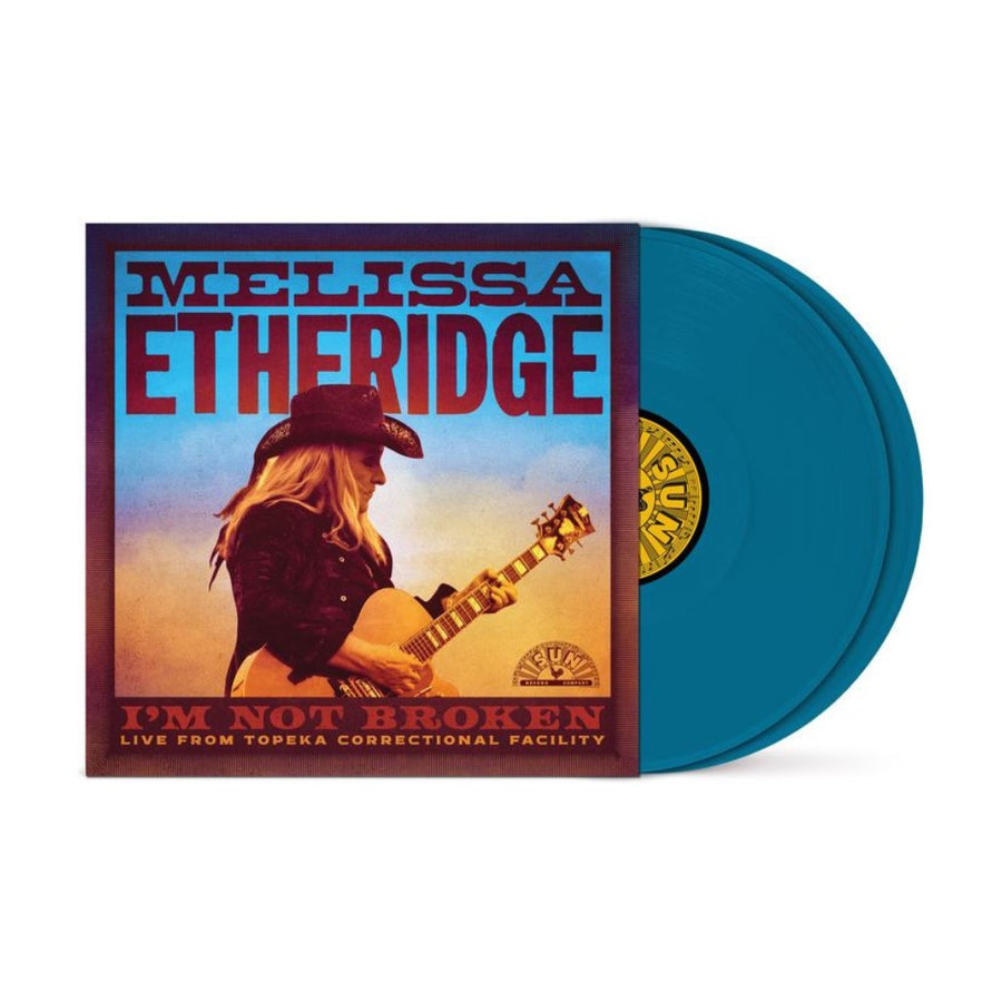 Melissa Etheridge - I'm Not Broken Exclusive Limited Glow In The Dark Blue Color Vinyl 2x LP