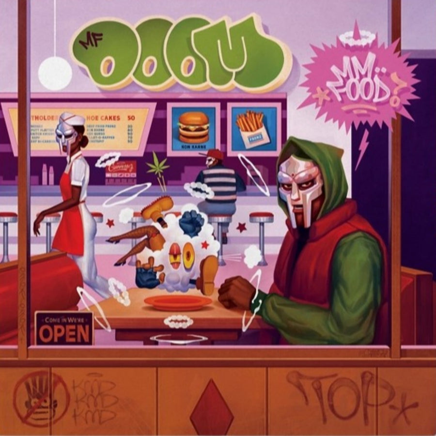 MF Doom - MM..Food 20th Anniversary Edition Exclusive Black Cherry Colored Vinyl 2x LP