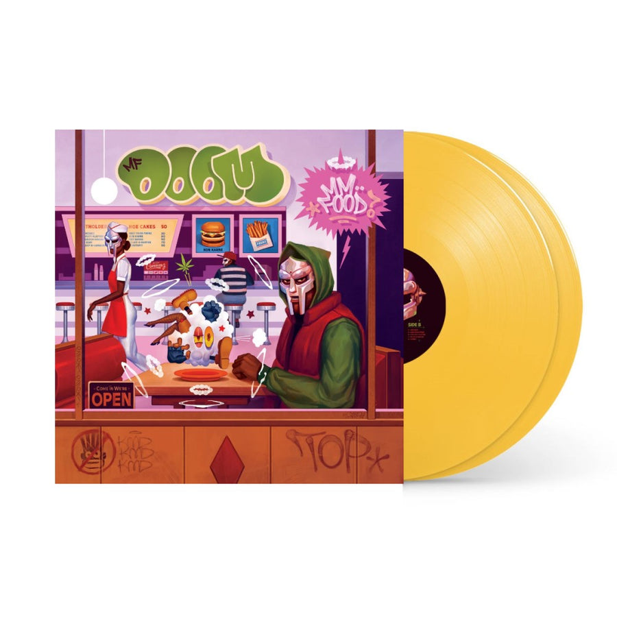 MF Doom - Mm..Food 20th Anniversary Exclusive Limited Mustard Color Vinyl 2x LP