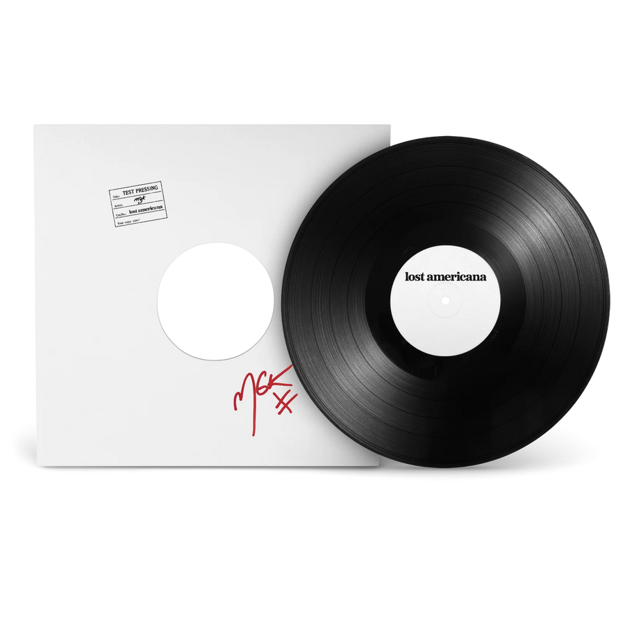 Machine Gun Kelly MGK Lost Americana Ltd. White Label Vinyl LP (Signed)