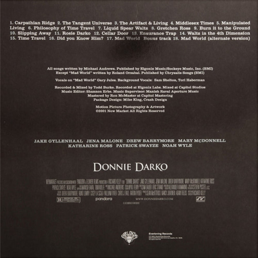 Michael Andrews - Donnie Darko Soundtrack Exclusive Limited White Color Vinyl LP