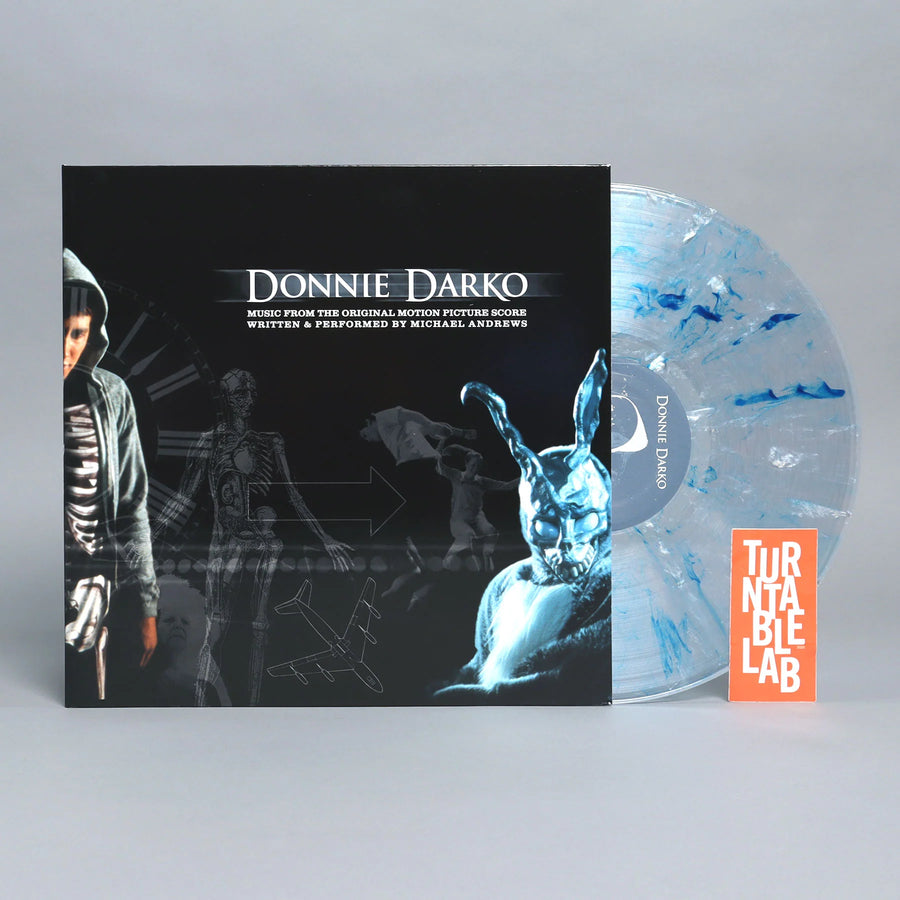 Michael Andrews Donnie Darko Original Motion Picture Score Exclusive Limited Silver Blue Swirl Color Vinyl LP