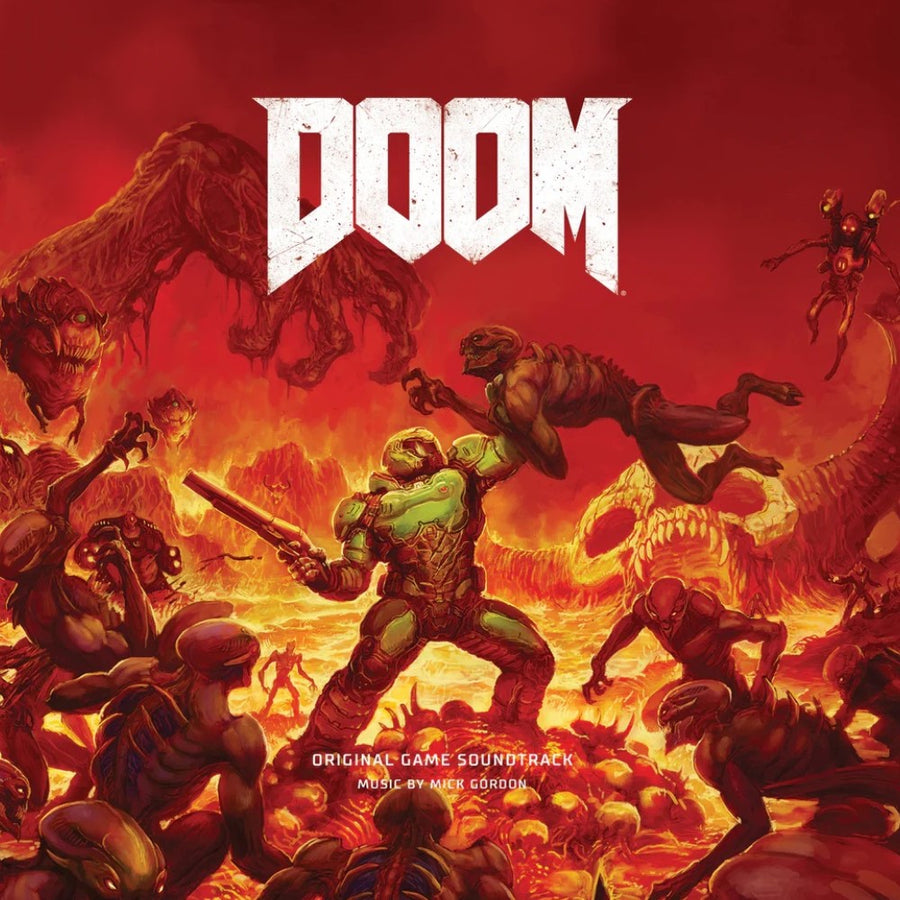 Mick Gordon - DOOM (Original Game Soundtrack) Exclusive Limited Red Color Vinyl 2x LP