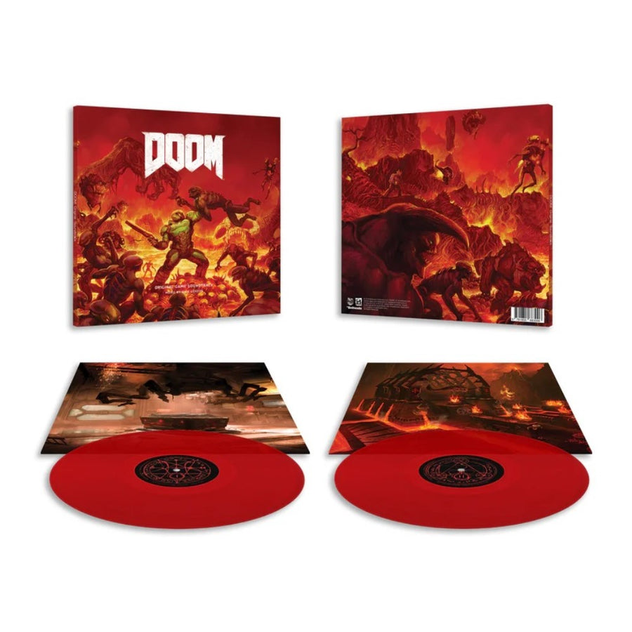 Mick Gordon - DOOM (Original Game Soundtrack) Exclusive Limited Red Color Vinyl 2x LP