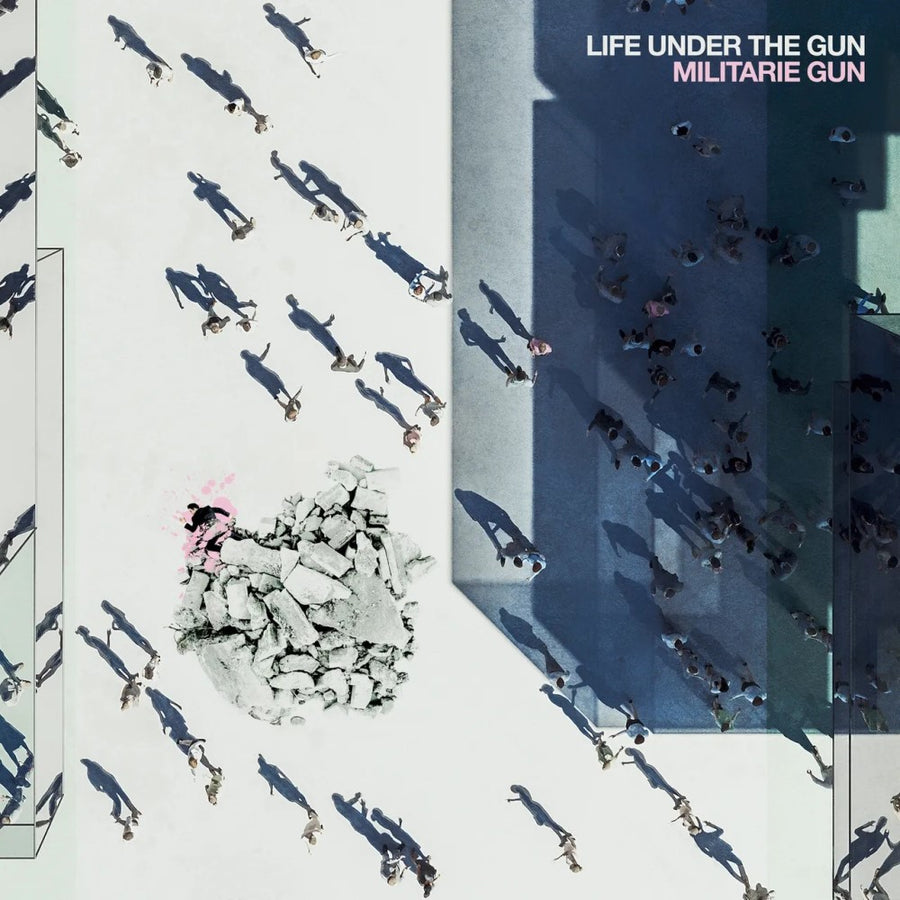 Militarie Gun - Life Under the Gun Exclusive Limited Translucent Light Blue Color Vinyl LP