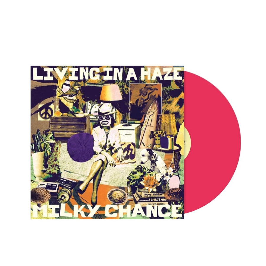 Milky Chance - Living In A Haze Exclusive Limited Pink Color Vinyl LP