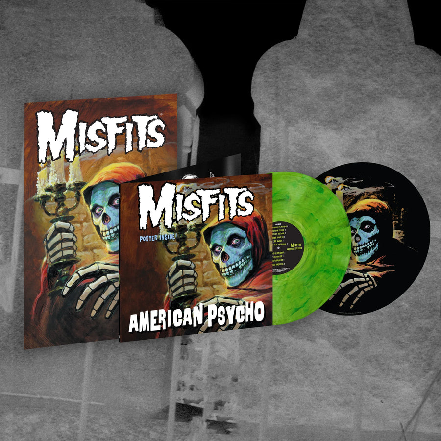 Misfits - American Psycho Exclusive Glow-In-The-Dark Vinyl LP IVC Halloween Edition