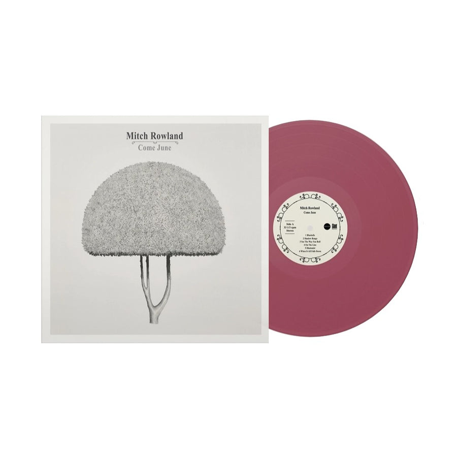 Mitch Rowland - Come June Exclusive Beetroot Colored Vinyl LP Limited Edition #500 Copies