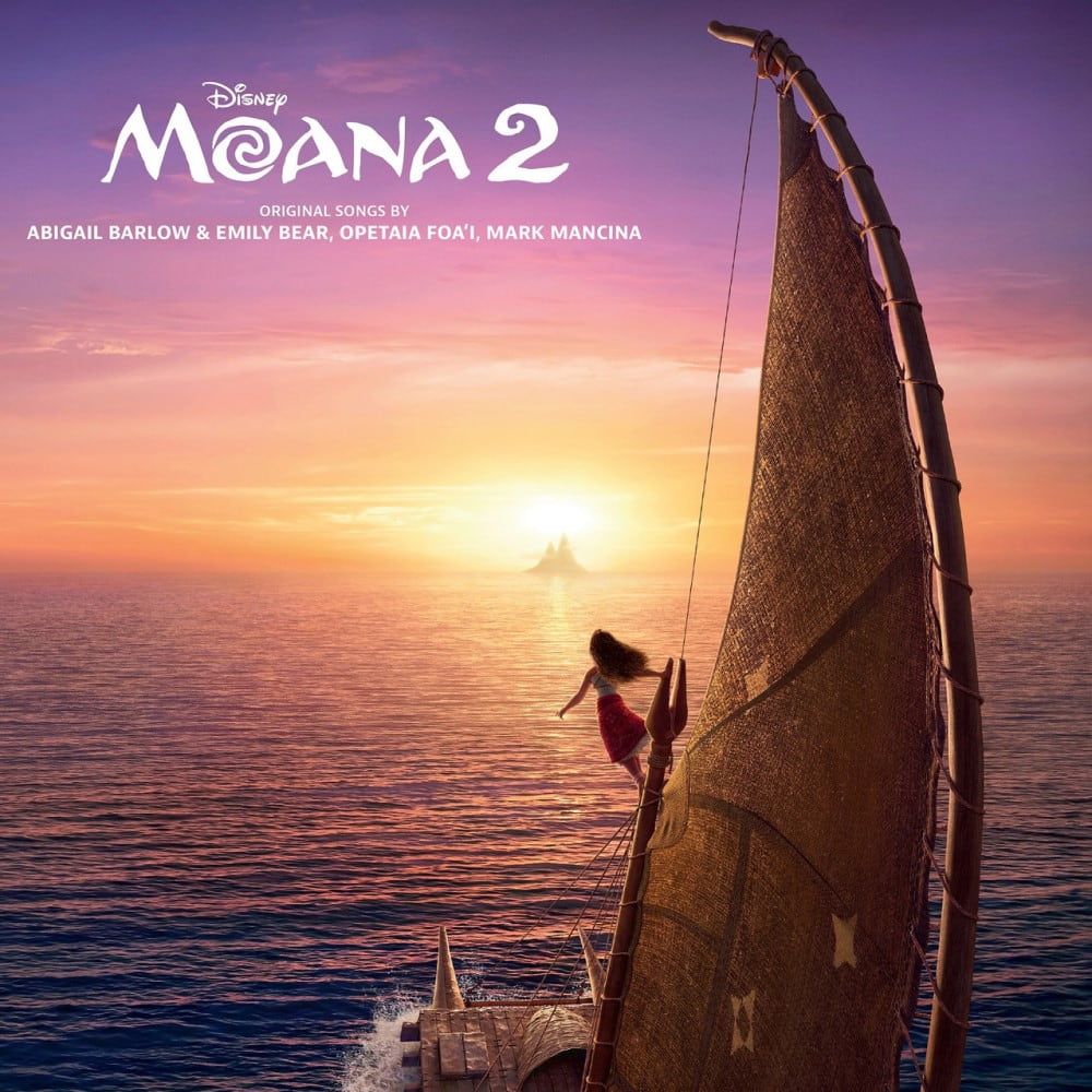 Moana 2 OST Exclusive Limited Sea Blue Vinyl LP – Vinceron