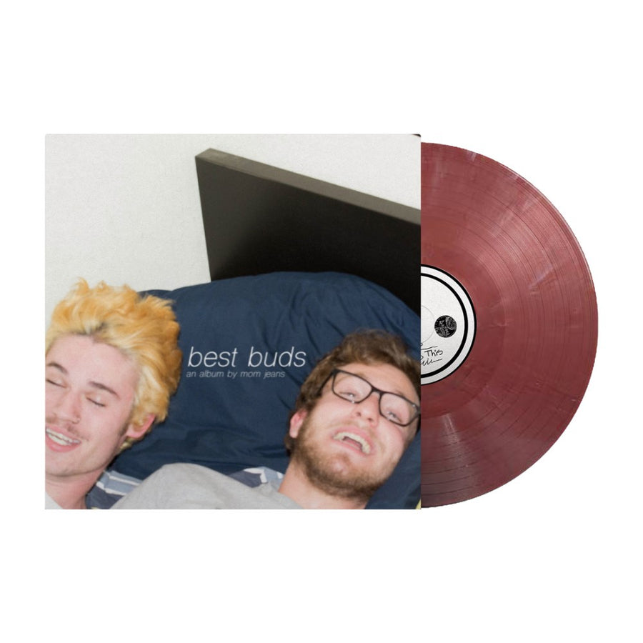 Mom Jeans - Best Buds Exclusive Limited Cherry Red Eco Mix Color Vinyl LP