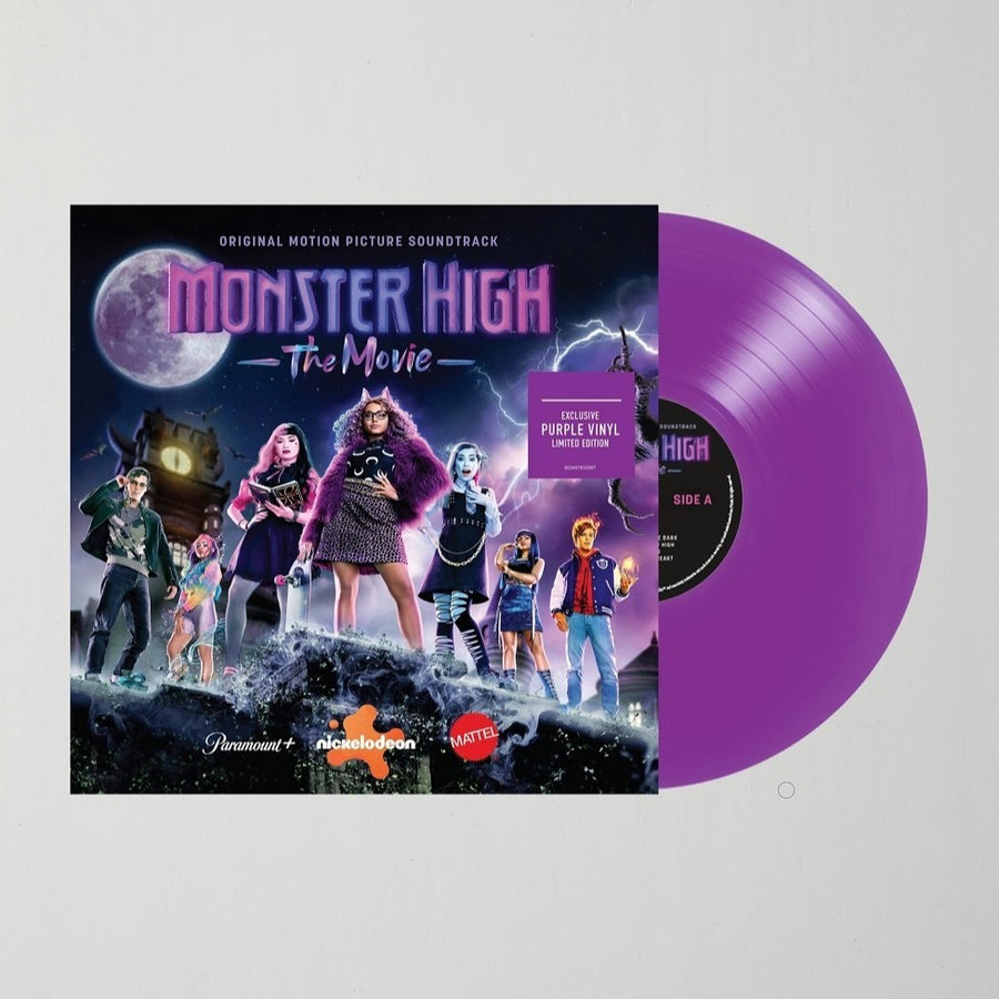 Monster High - Monster High The Movie Exclusive Purple Color Vinyl LP Limited Edition #2000 Copies