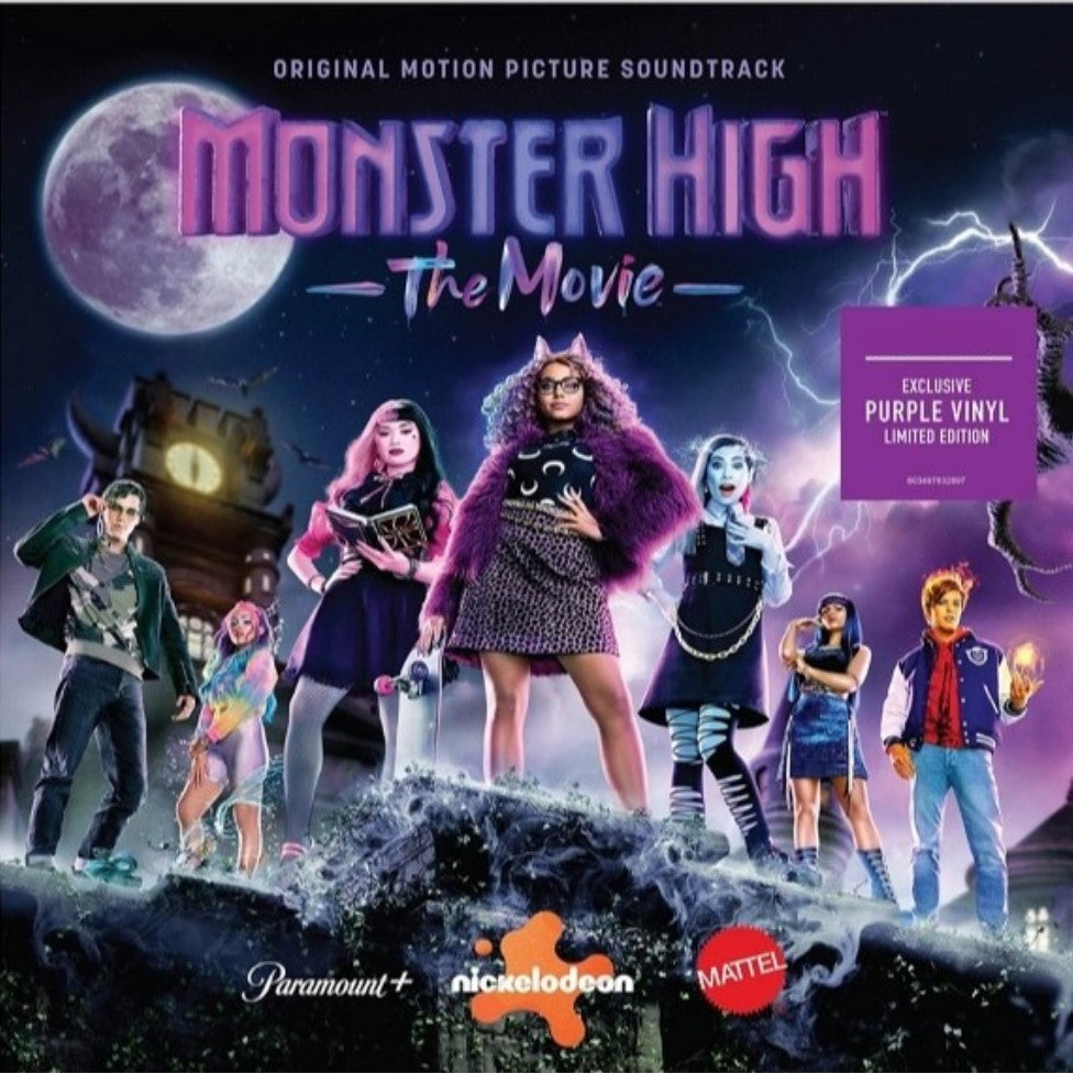 Monster High - Monster High The Movie Exclusive Purple Color Vinyl LP ...