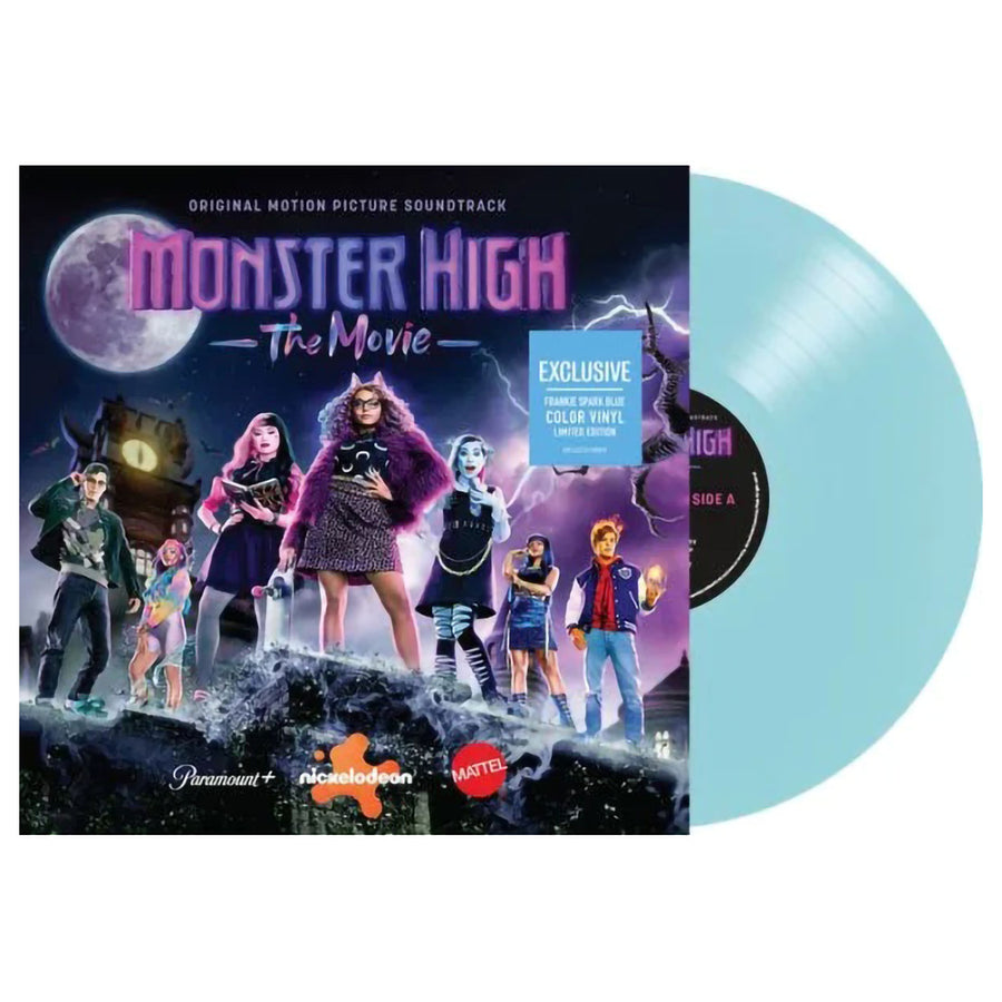 Monster High The Movie Soundtrack Exclusive Translucent Blue Color Vinyl LP