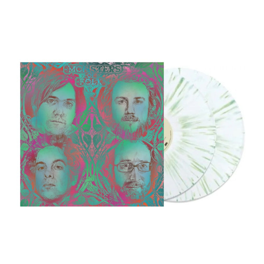 Monsters Of Folk Exclusive Limited Clear Green Splatter Color Vinyl 2x LP