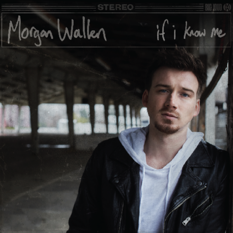 Morgan Wallen - If I Know Me Exclusive Limited Edition Black/Silver Smoke Color Vinyl LP Record