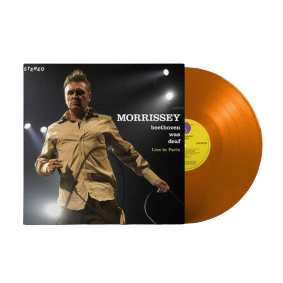 Morrissey - Beethoven Was Deaf Live In Paris Exclusive Limited Orange Color Vinyl LP