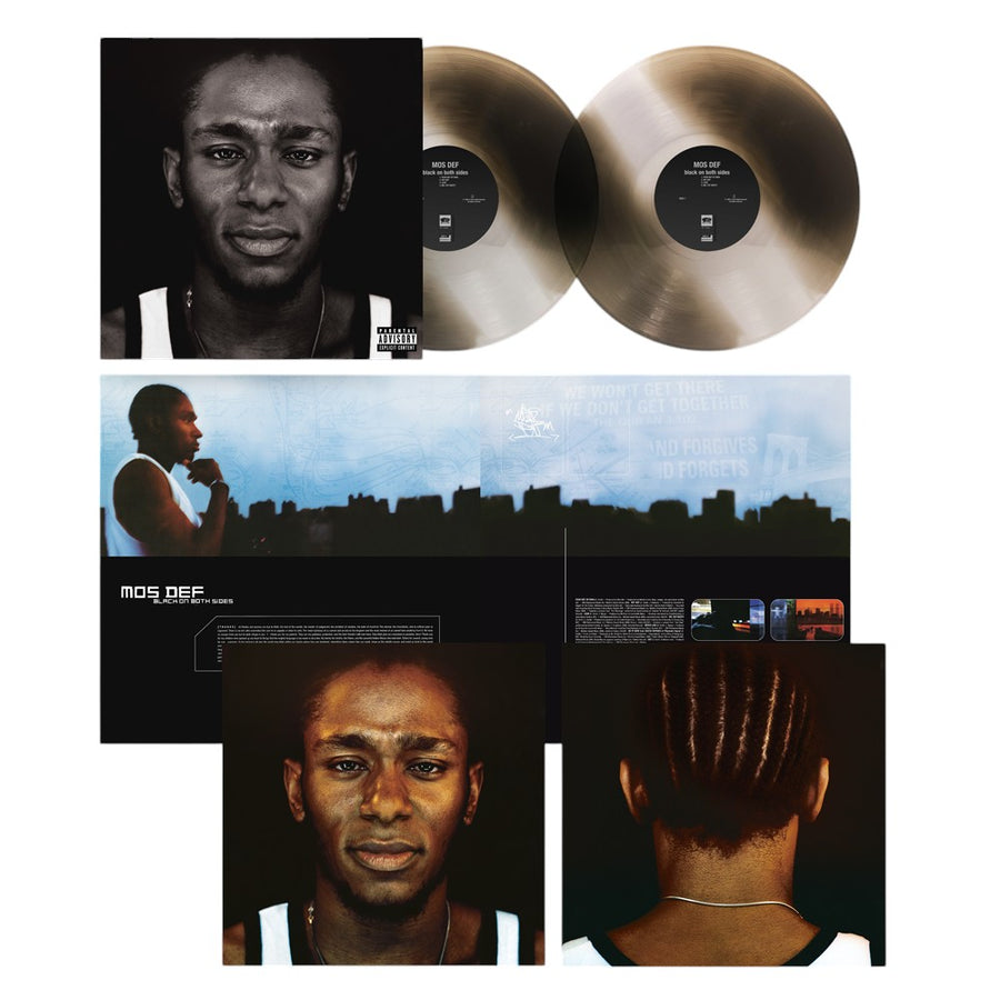 Mos Def - Black On Both Sides Exclusive Limited Translucent Black Ice/Clear Stripe Color Vinyl 2x LP