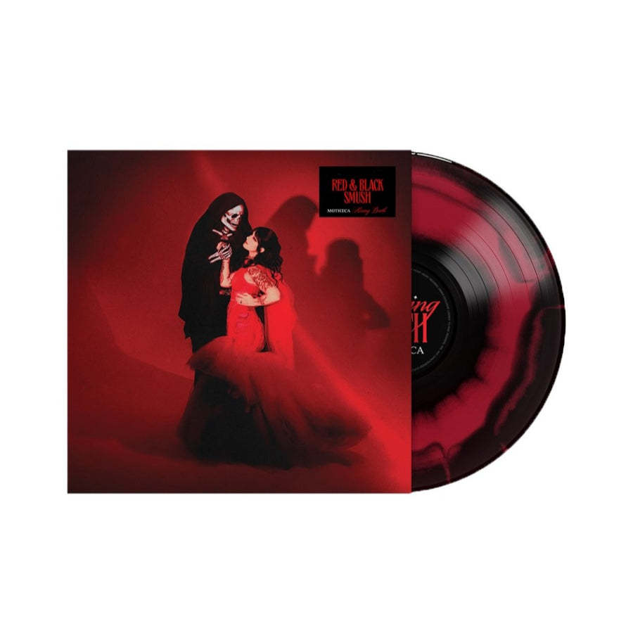 Mothica - Kissing Death Exclusive Limited Red/Black Smush Color Vinyl LP