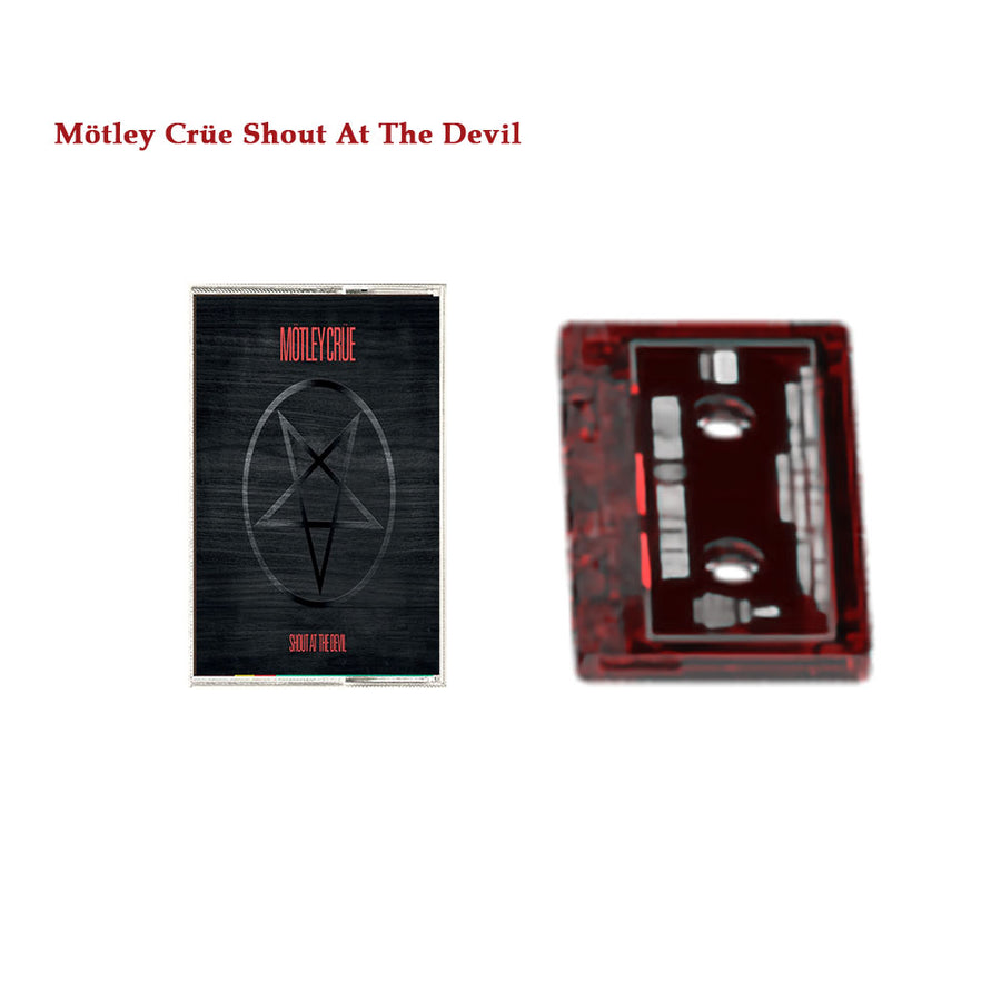 Mötley Crüe - Shout At The DEVIL Exclusive 40th Anniversary Edition Cassette Tape