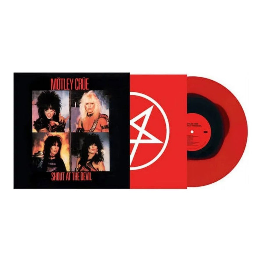 Motley Crue - Shout At The Devil Exclusive Limited Red/Black Color Vinyl LP