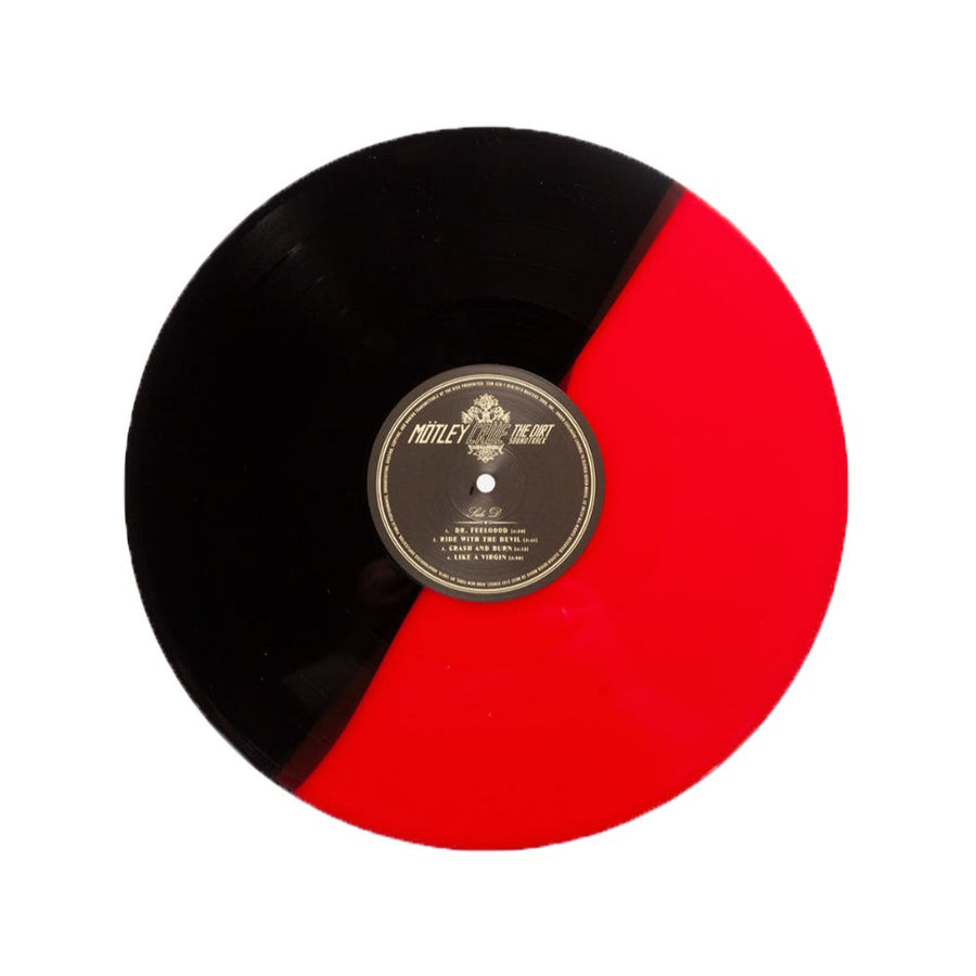 Motley Crue - The Dirt Soundtrack Exclusive Black/Red Split Color Vinyl 2x LP Limited Edition #1000 Copies