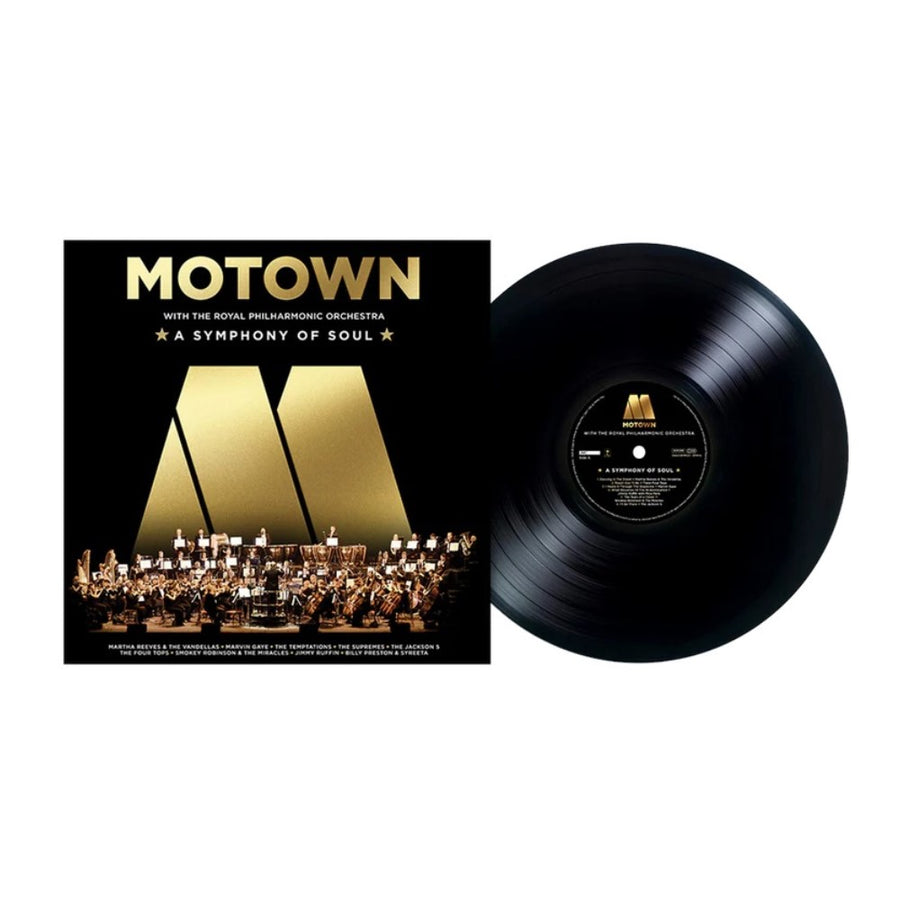 Motown - A Symphony Of Soul (Royal Philharmonic Orchestra) Exclusive Limited Black Color Vinyl LP