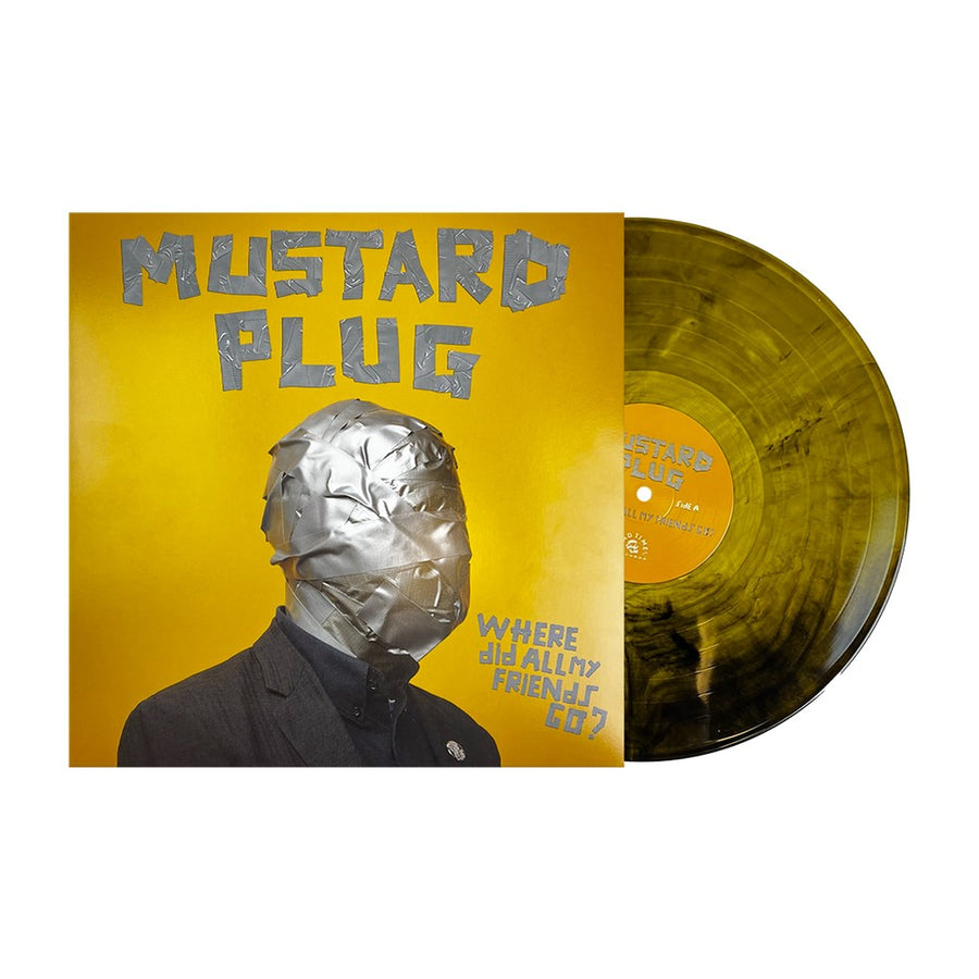 Mustard Plug - Where Did All My Friends Go? Exclusive Limited Black/Yellow Galaxy Color Vinyl LP