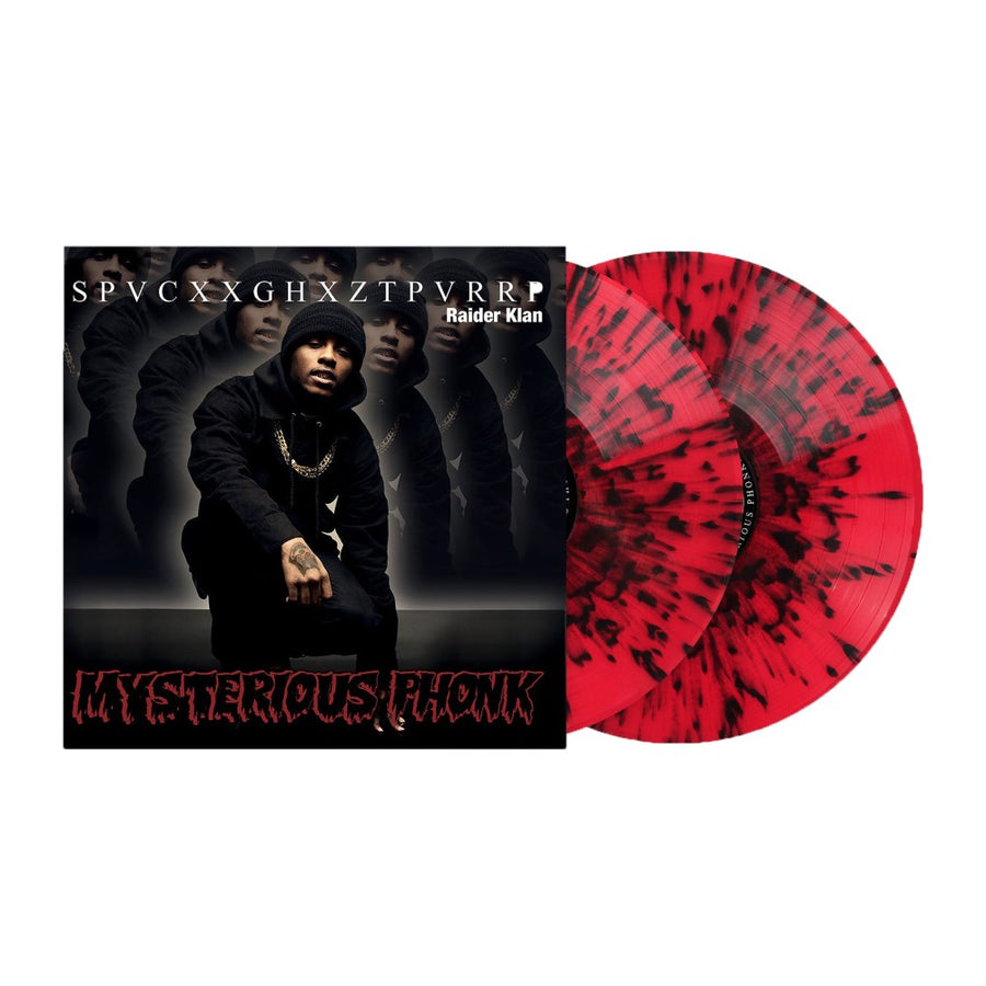 Mysterious Phonk: The Chronicles of Spaceghostpurrp Exclusive Club Edition Red With Black Splatter Color Vinyl 2x LP