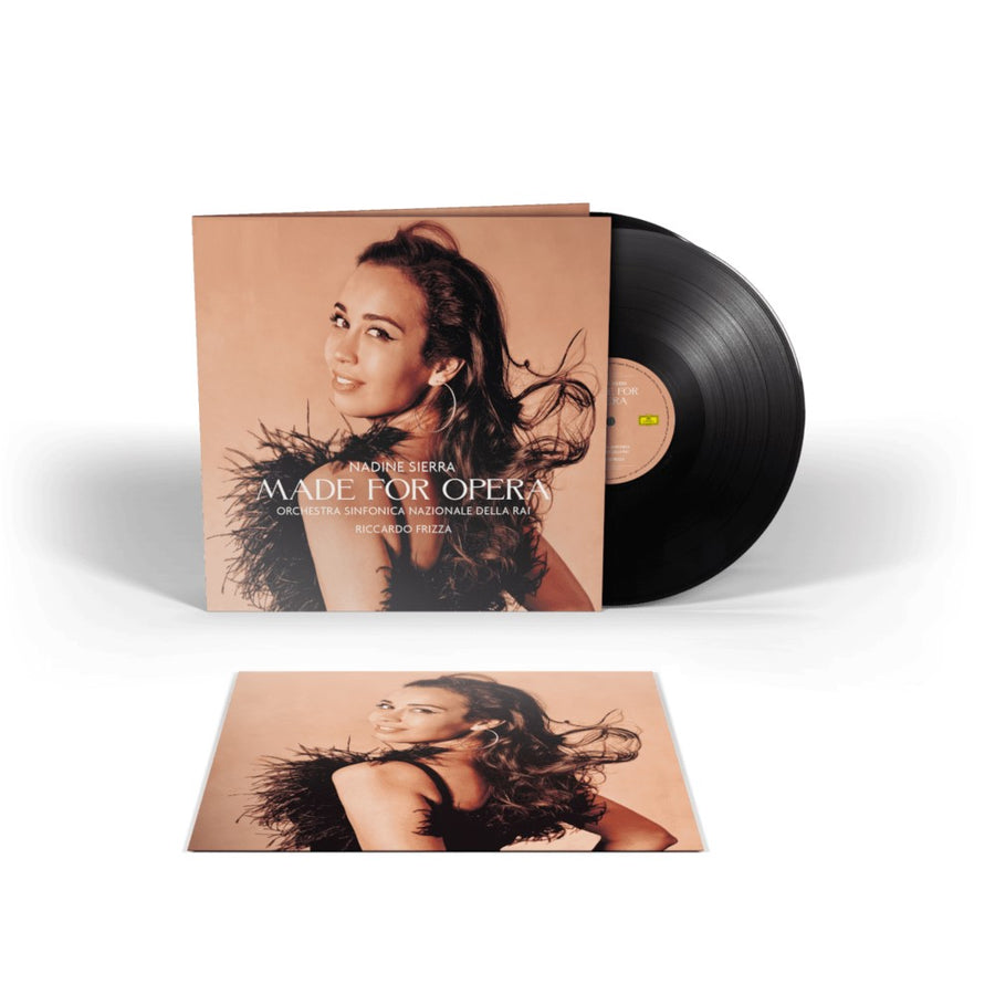 Nadine Sierra - Made for Opera Exclusive Limited Black Color Vinyl 2x LP + Signed Art Card