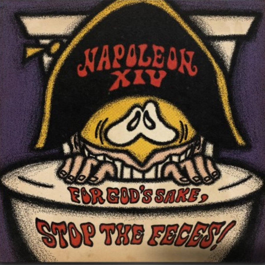 Napoleon XIV - For God's Sake, Stop the Feces! Exclusive Toilet Flush Splatter Color Vinyl 2x LP
