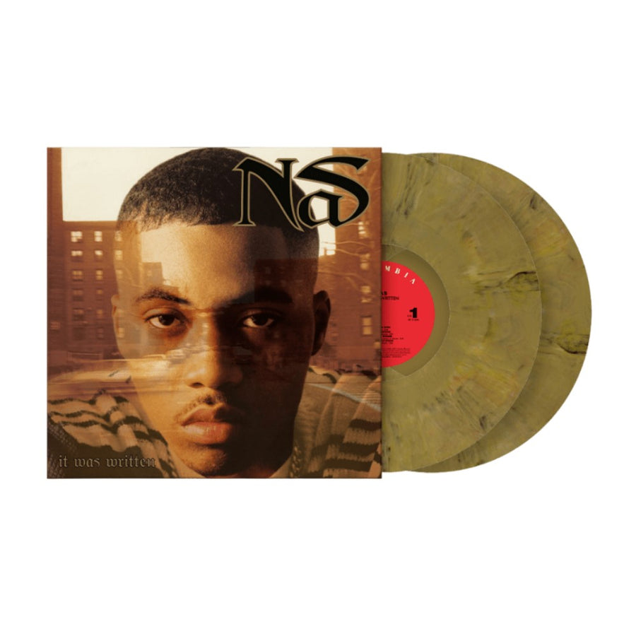 Nas - It Was Written Exclusive Limited Gold & Black Marbled Color Vinyl 2x LP